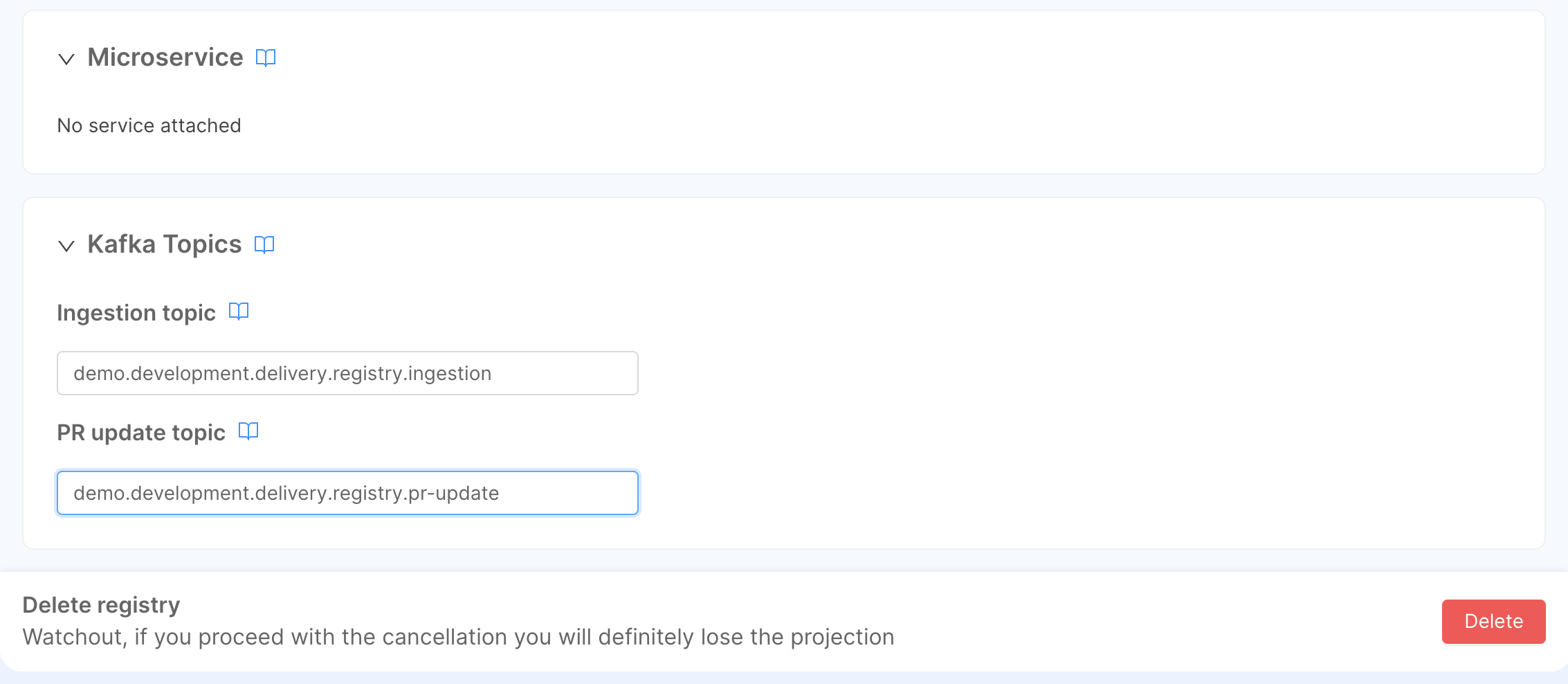 Projection Topics