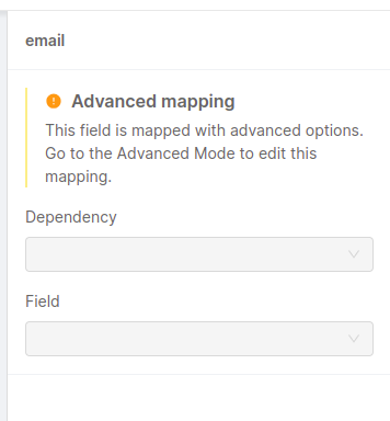 Advanced mapping