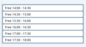 availability