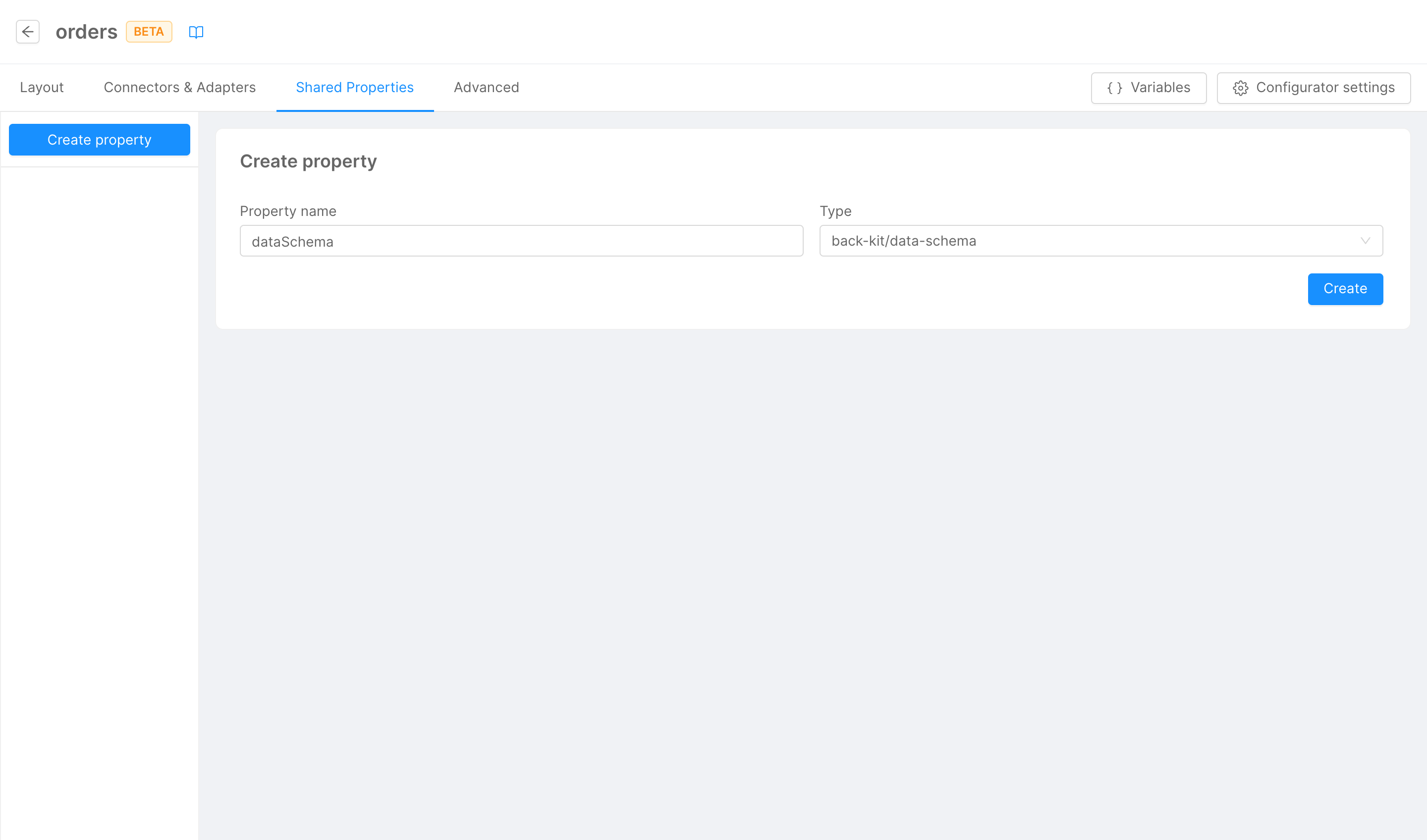 New shared property