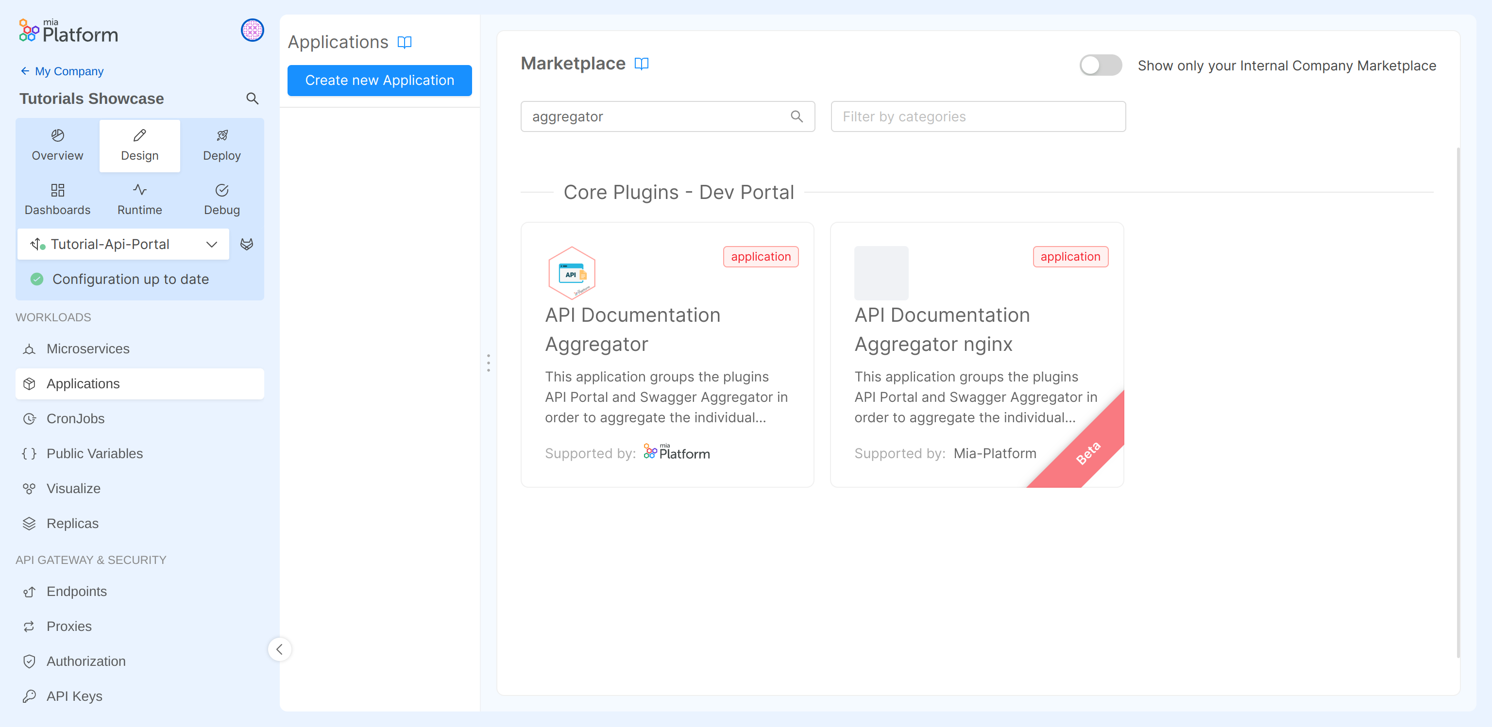 create-application