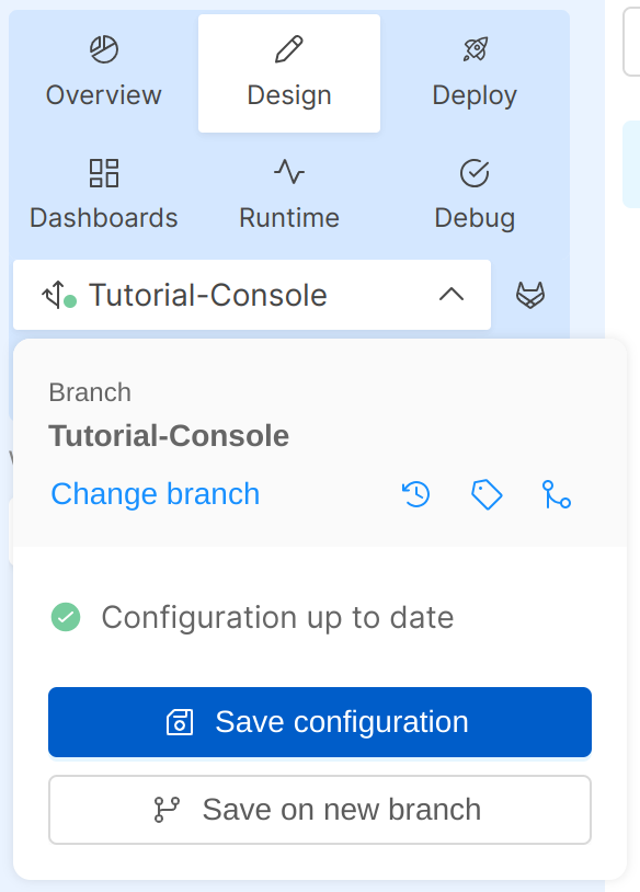 Branch created