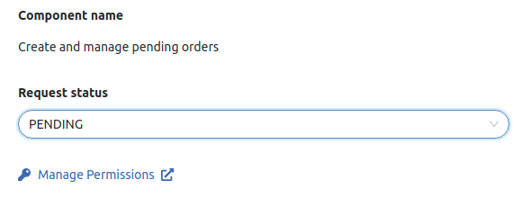 manage permissions