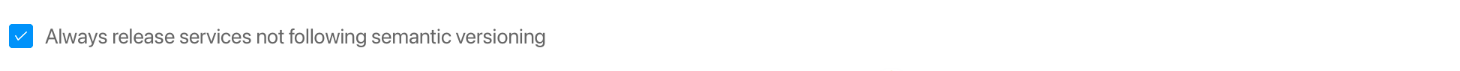 Semantic Versioning