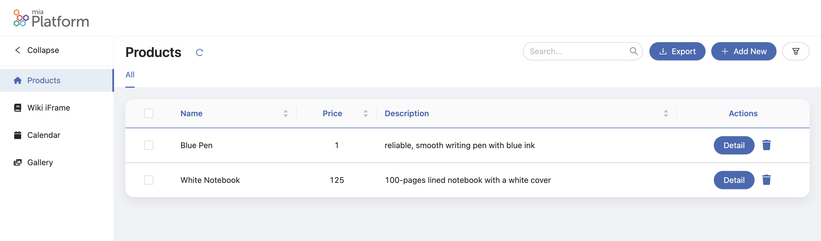 Create New Page
