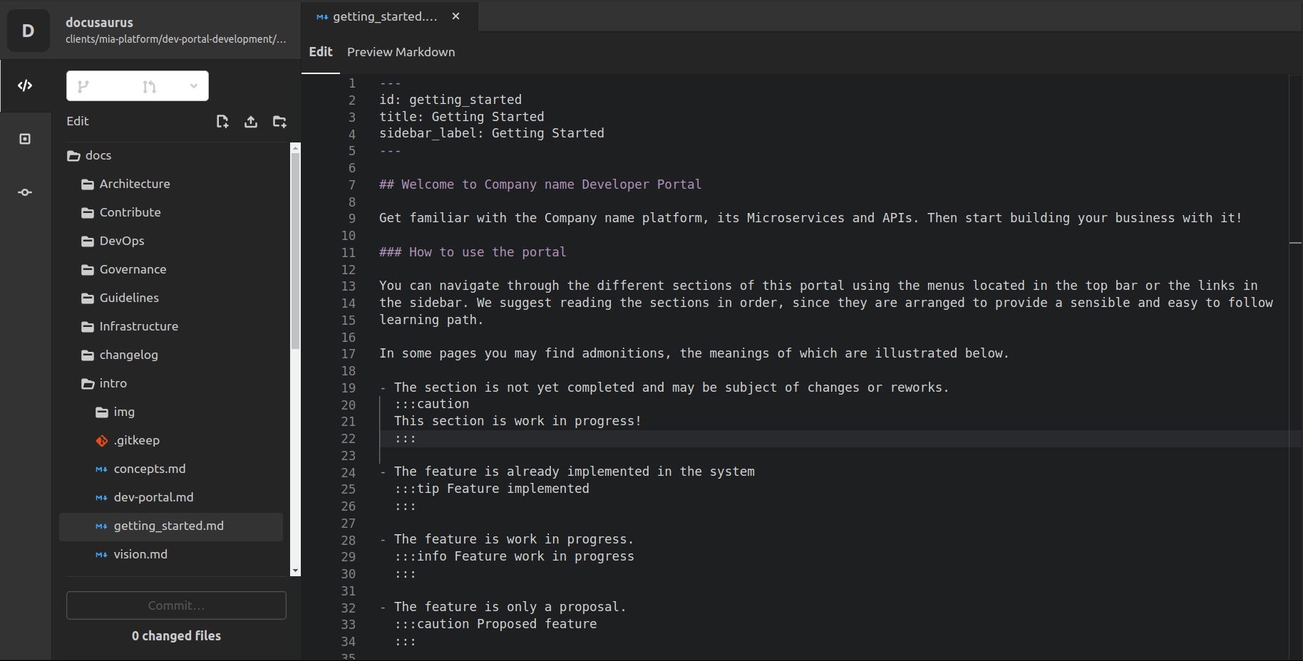 web ide
